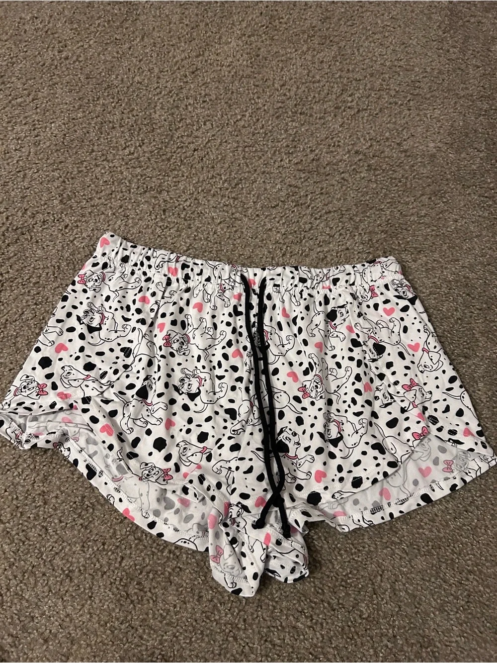 Disney White, Black & Pink 101 Dalmatians Pajama Set - Picture 3 of 3